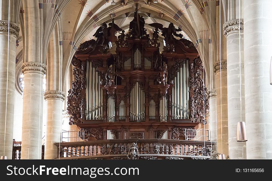 Medieval Architecture, Pipe Organ, Organ Pipe, Building