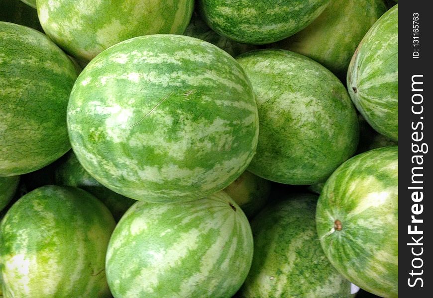 Watermelon, Melon, Cucumber Gourd And Melon Family, Produce