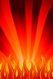 Abstract Fire Royalty Free Stock Photography
