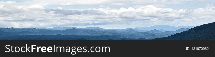 Sky, Mountainous Landforms, Ridge, Mountain Range