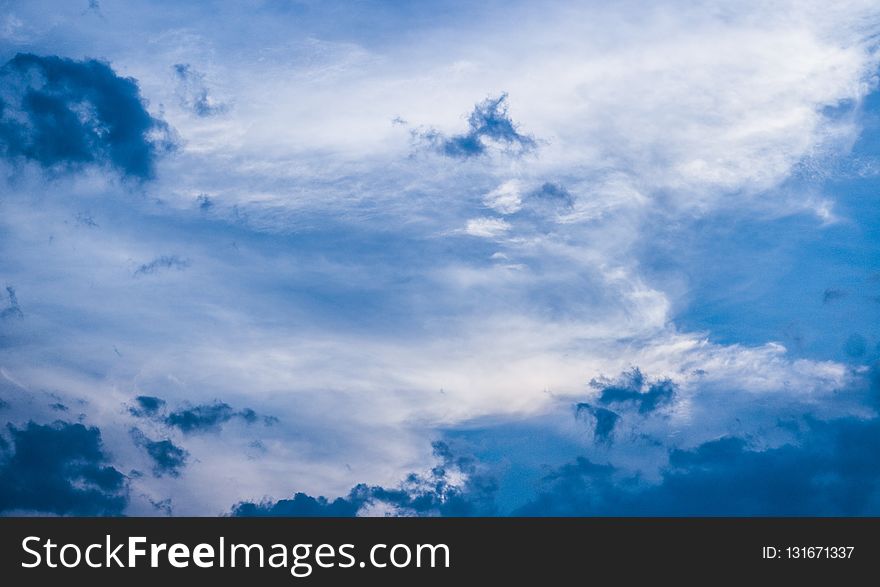 Sky, Cloud, Blue, Daytime