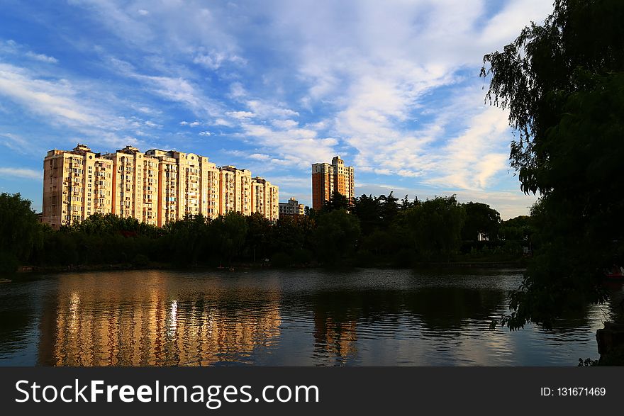 Reflection, Sky, Water, Body Of Water