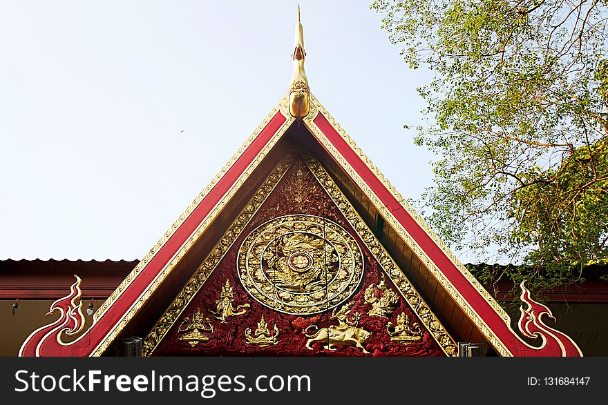 Landmark, Place Of Worship, Wat, Building