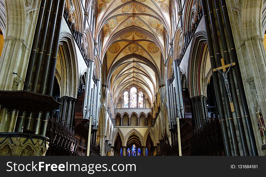 Cathedral, Medieval Architecture, Building, Gothic Architecture
