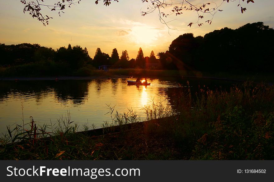 Reflection, Nature, Water, Sky