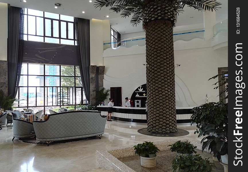 Lobby, Property, Interior Design, Condominium