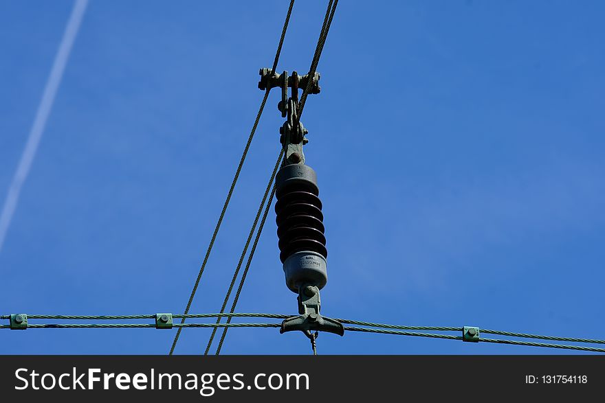 Sky, Electricity, Overhead Power Line, Electrical Supply