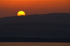 Dark Sunset Stock Image Dark Sunset Stock Image