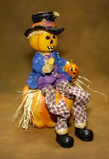 Scarecrow Decoration Royalty Free Stock Photo Scarecrow Decoration Royalty Free Stock Photo