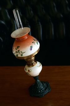 Oil Lamp Stock Photo