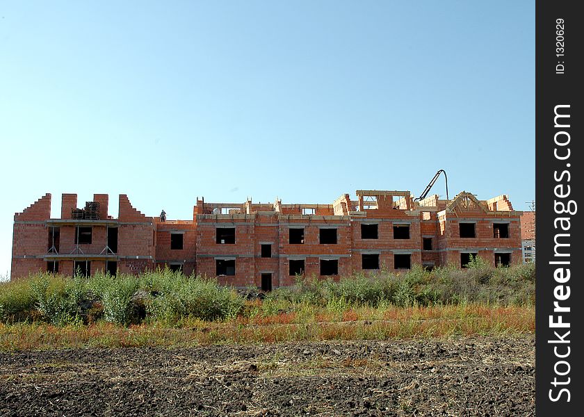 Construction of a new building of flats