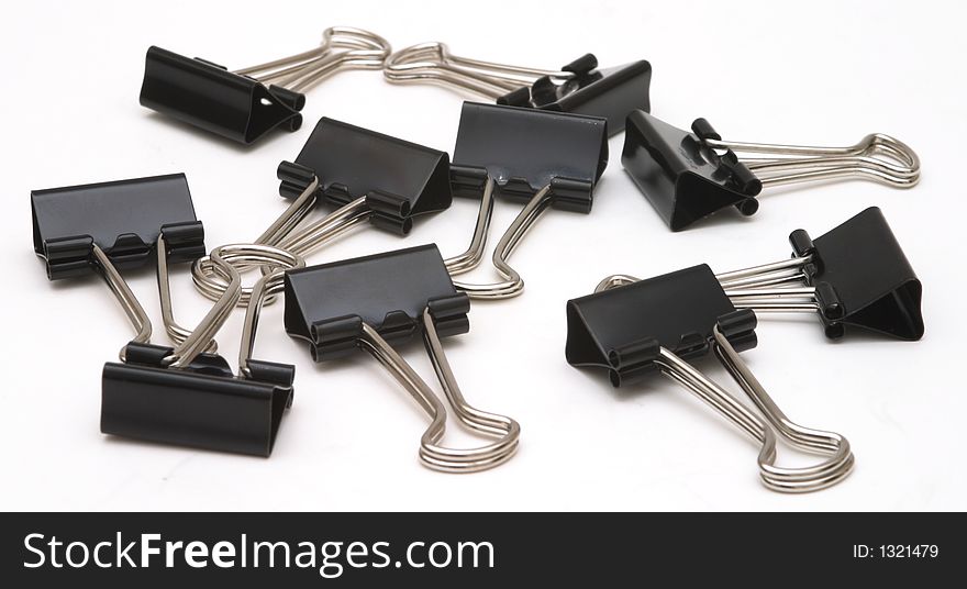 Isolation of metal paper clips used at the office