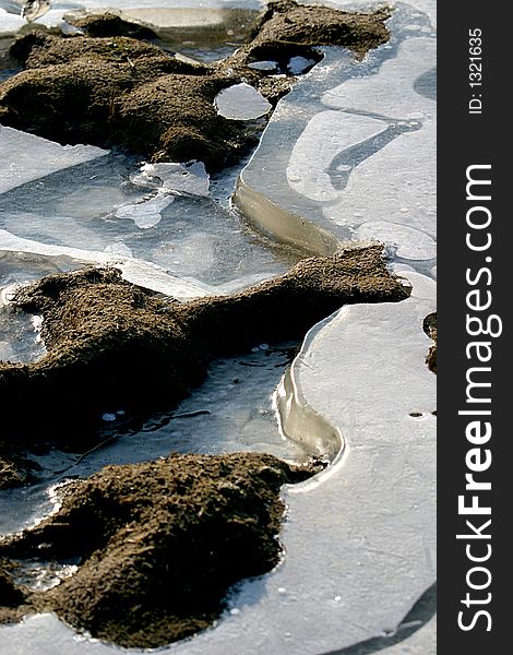 Thick Ice And Rocks