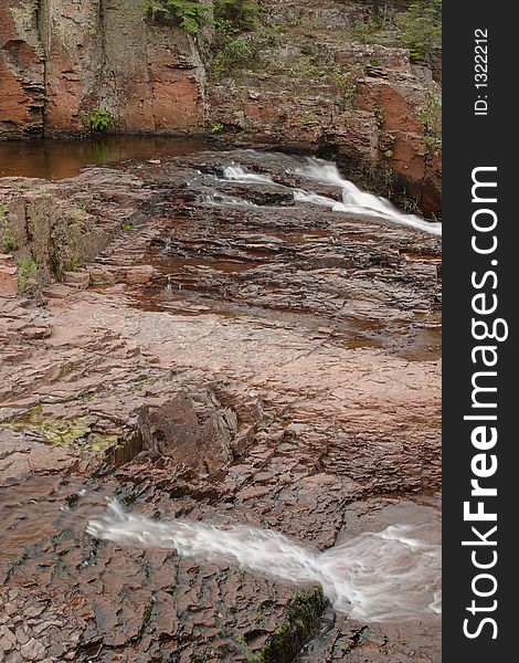 Split Rock River on the Superior Hiking Trail - Split Rock Lighthouse State Park