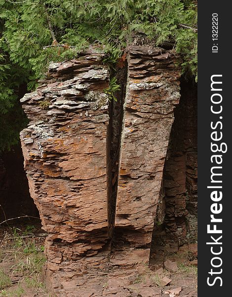 Split Rock on the Superior Hiking Trail - Split Rock Lighthouse State Park