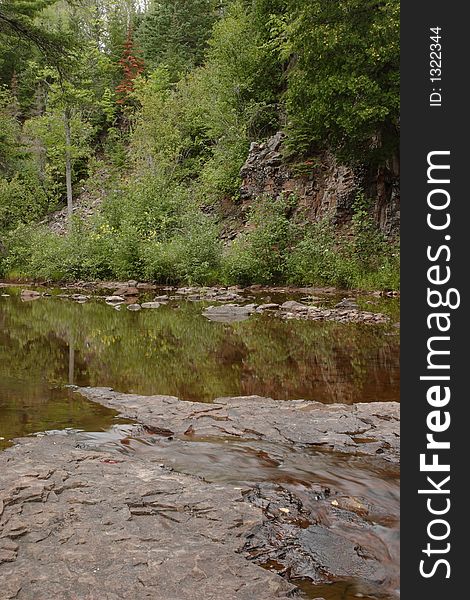 Split Rock River on the Superior Hiking Trail - Split Rock Lighthouse State Park