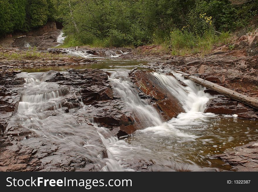 Split Rock River Waterfall