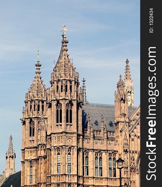 An Image from outside the houses of Parliament in central London. An Image from outside the houses of Parliament in central London.