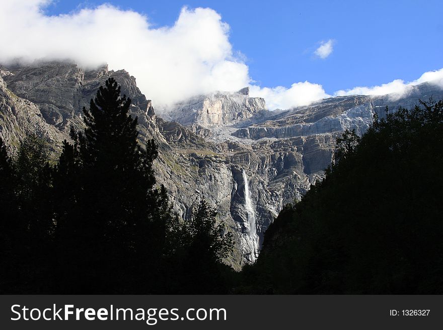 Grand Cascade Waterfall, Gavarnie, France