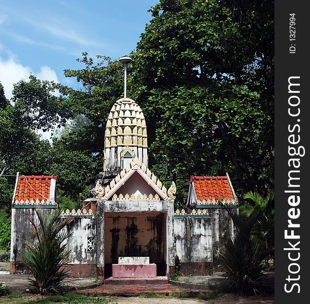 Buddhist Temple In Thailand