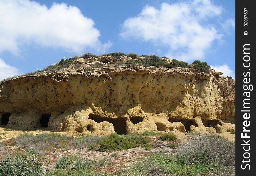 Rock, Archaeological Site, Historic Site, Outcrop