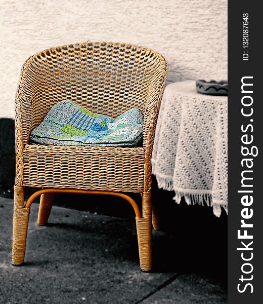 Furniture, Chair, Wicker, Product