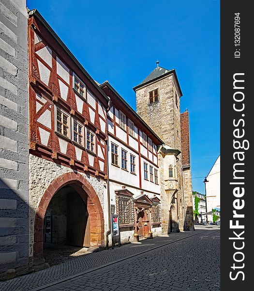 Town, Medieval Architecture, Property, Building