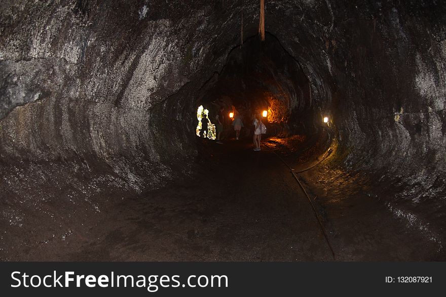Tunnel, Geological Phenomenon, Caving, Cave