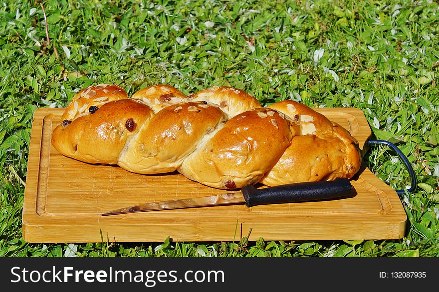 Baked Goods, Bread, Loaf, Challah