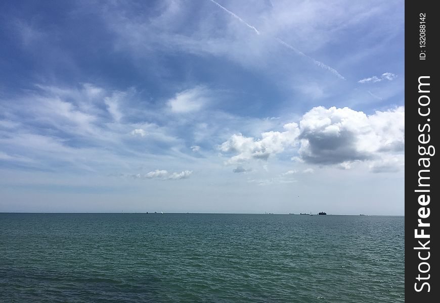 Sky, Sea, Horizon, Cloud