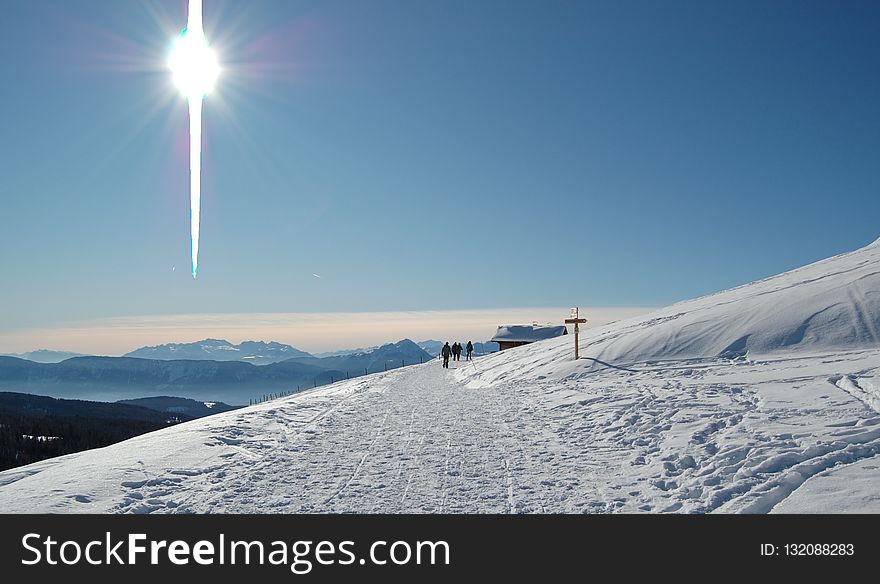 Sky, Mountain Range, Piste, Mountainous Landforms