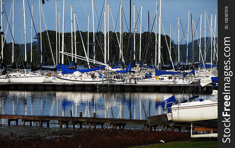 Marina, Water, Harbor, Dock