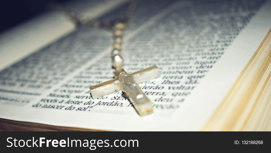 Religious Item, Cross, Close Up, Jewellery