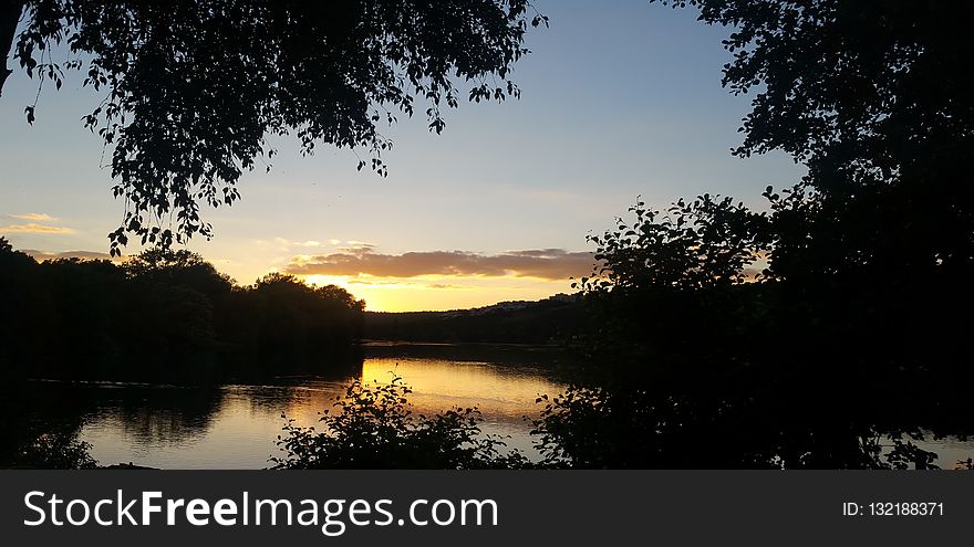 Reflection, Sky, Nature, Water