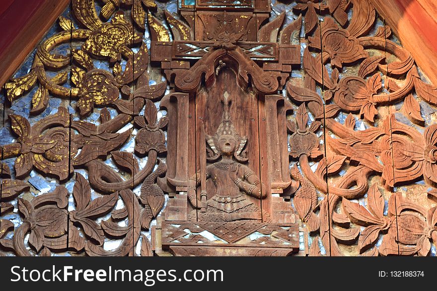 Carving, Stone Carving, Relief, Metal