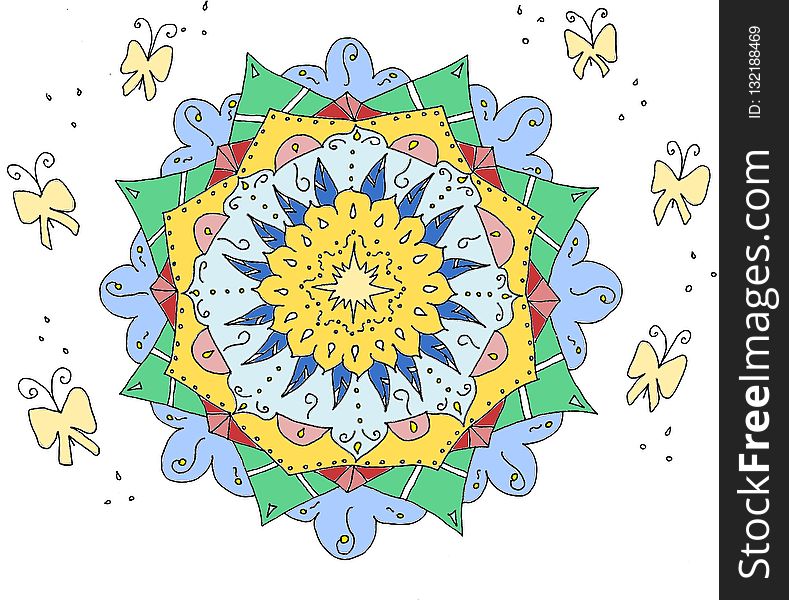Flower, Flora, Circle, Symmetry
