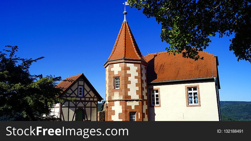 ChÃ¢teau, Medieval Architecture, Building, Sky