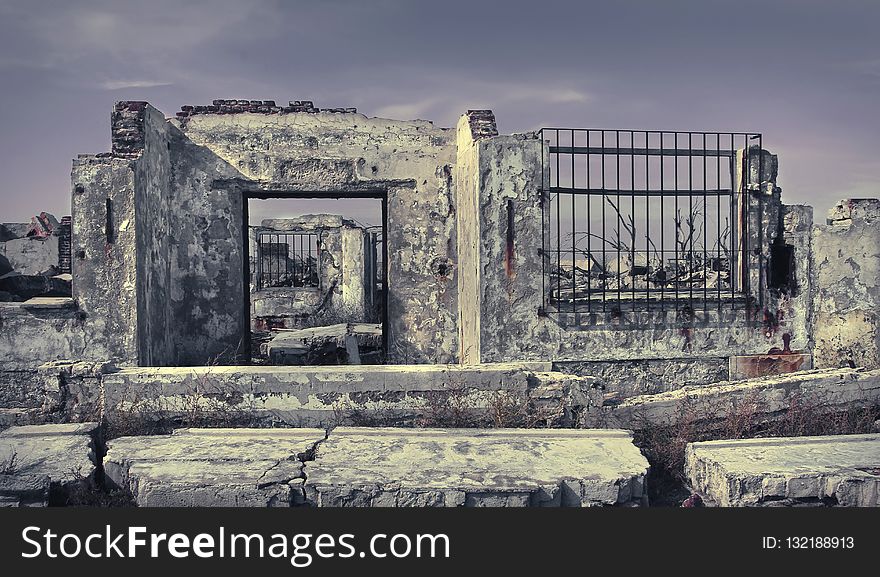 Ruins, Archaeological Site, Wall, Ancient History