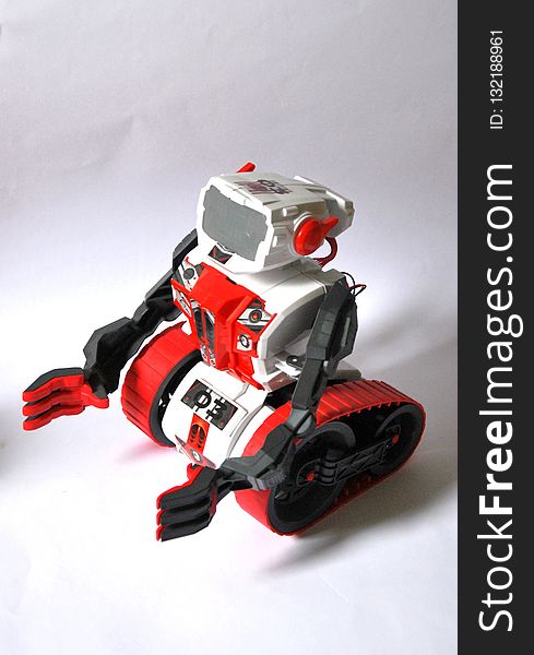 Red, Robot, Personal Protective Equipment, Toy