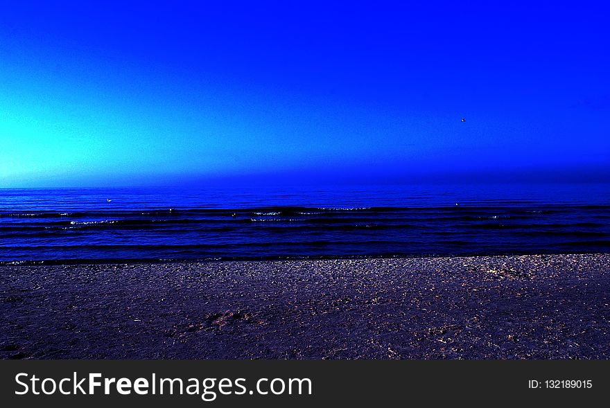 Horizon, Sky, Sea, Atmosphere