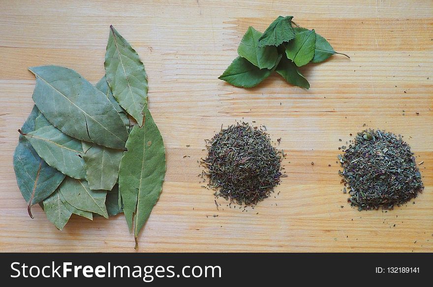 Leaf, Herb, Vegetarian Food