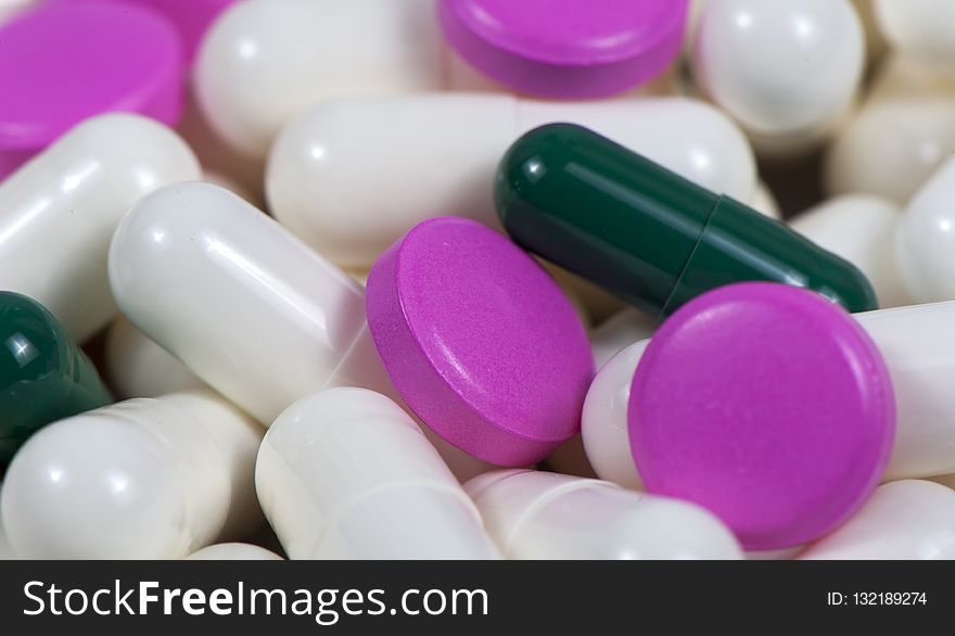 Drug, Purple, Pill, Bead