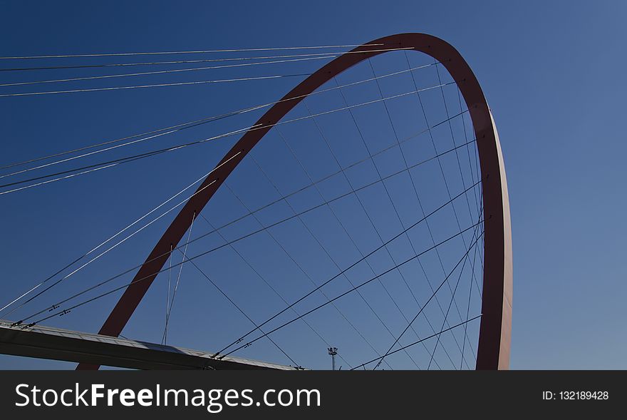 Bridge, Sky, Cable Stayed Bridge, Fixed Link