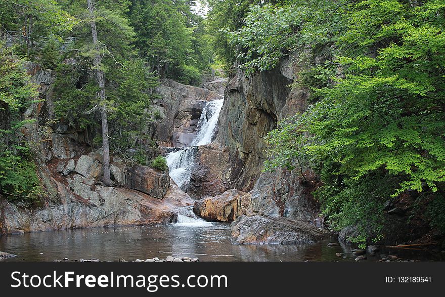 Waterfall, Nature Reserve, Nature, Body Of Water