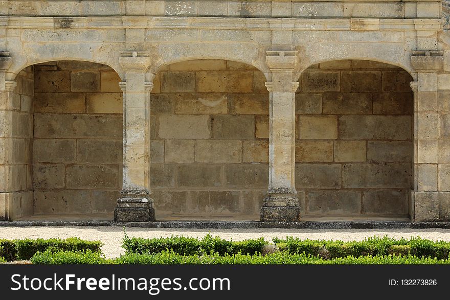Wall, Architecture, Structure, Arch