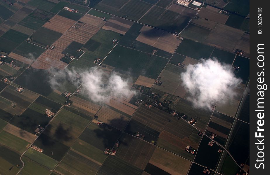 Smoke, Aerial Photography, Sky, Atmosphere