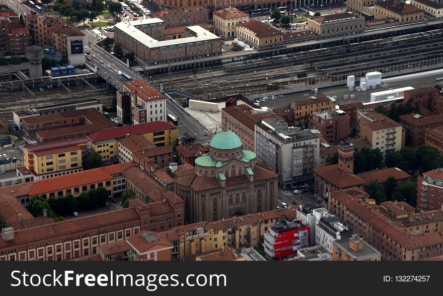 City, Urban Area, Bird S Eye View, Aerial Photography
