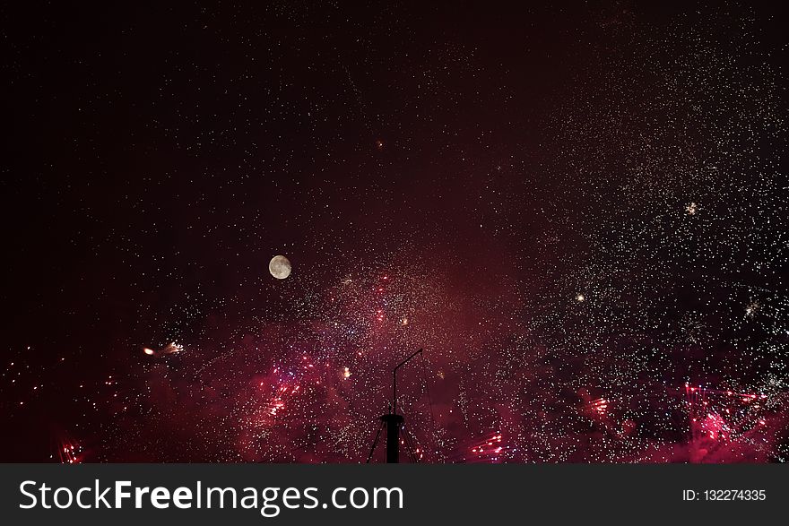 Fireworks, Sky, Night, Event