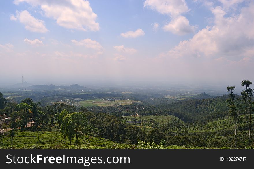 Vegetation, Sky, Highland, Hill Station