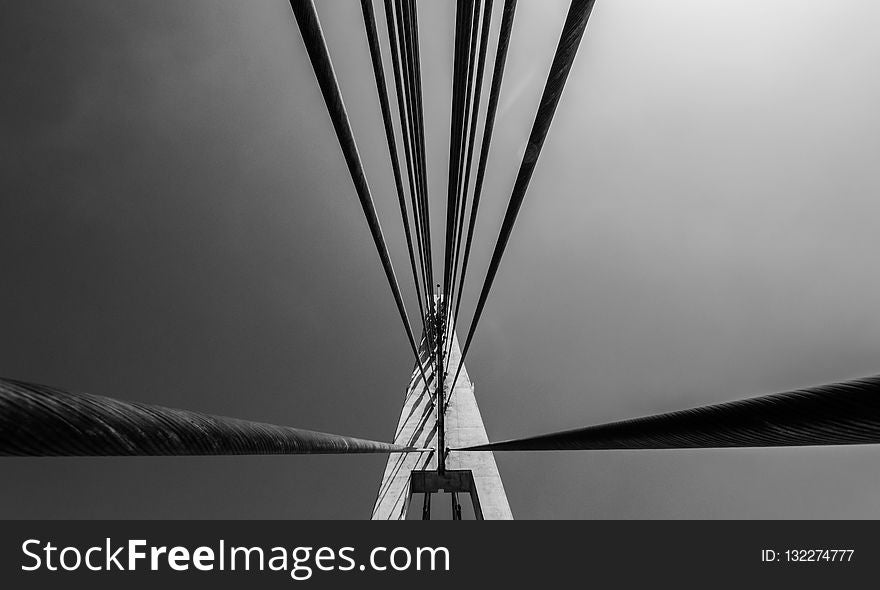 Black, Black And White, Monochrome Photography, Structure